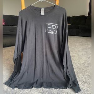 ER Nurse Tshirt Long Sleeve